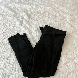 Mens black Levi jeans